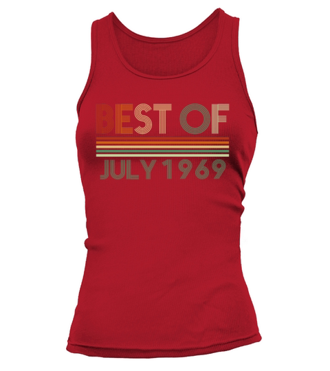 53rd birthday July vintage 1969 gift idea Tank top Woman