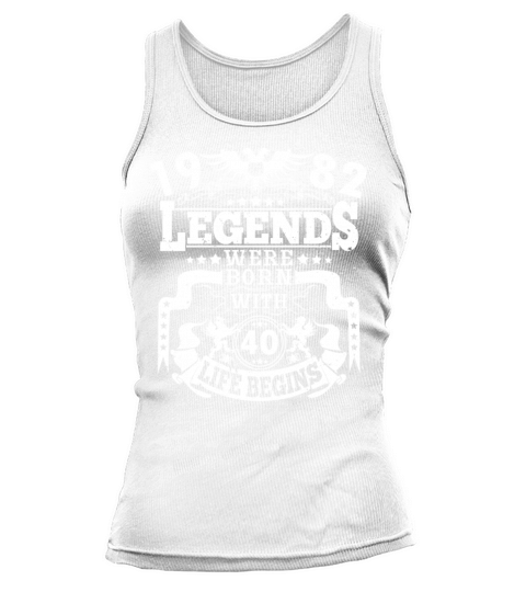 Born in 1982 Birthday Legend Tank top Woman