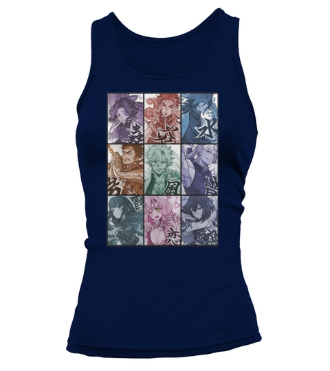 Demon Slayer Anime Kimetsu No Yaiba shirt Tank top Woman