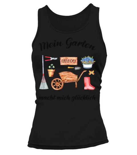 Garden Quote Hobby Gardener Gift Idea Tank top Woman