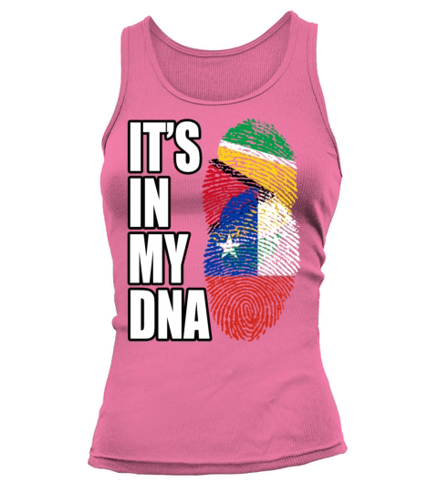Guyanese And Chilean Mix Heritage DNA Flag Tank top Woman