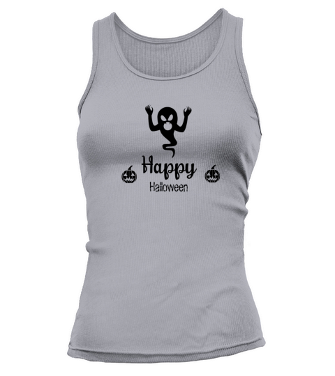 happy halloween ghost funny nightmare Tank top Woman