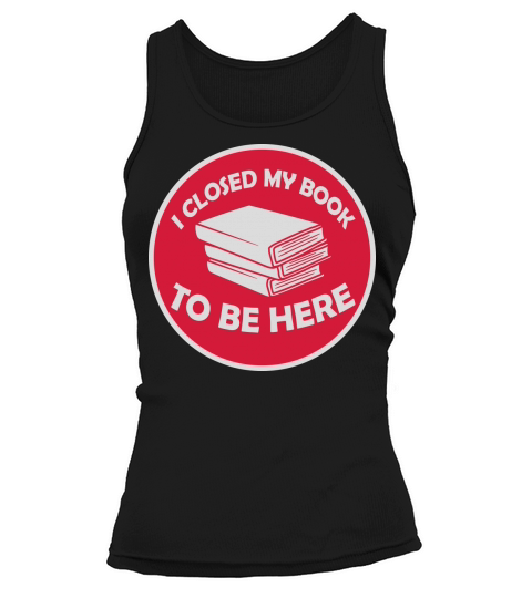 I closed my book Tank top Woman