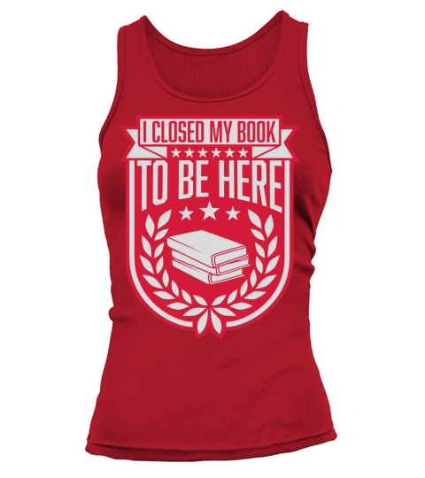I closed my book Tank top Woman