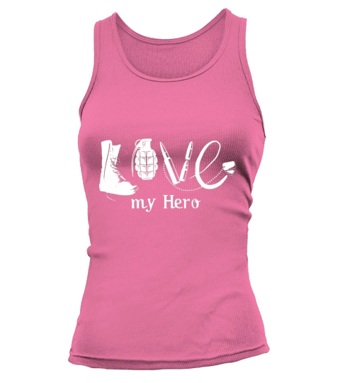 Love My Hero Veteran T-Shirt Tank top Woman
