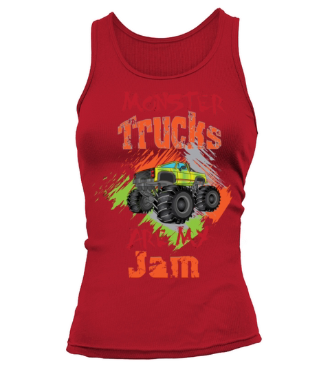 Monster Trucks For Boys Birthday Gift Tank top Woman