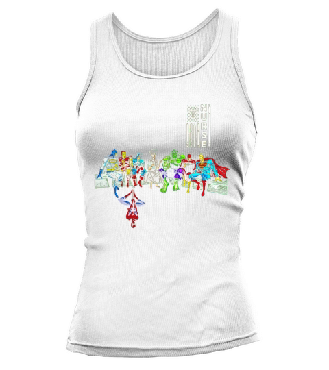 NURSE AND SUPERHEROES  Tshirts Tank top Woman