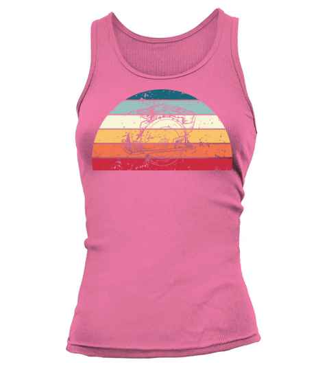 Retro Woodworking Sunset Vintage carpenter Sunrise Tank top Woman