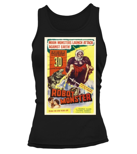 Robot Monster Vintage movie Poster Tank top Woman