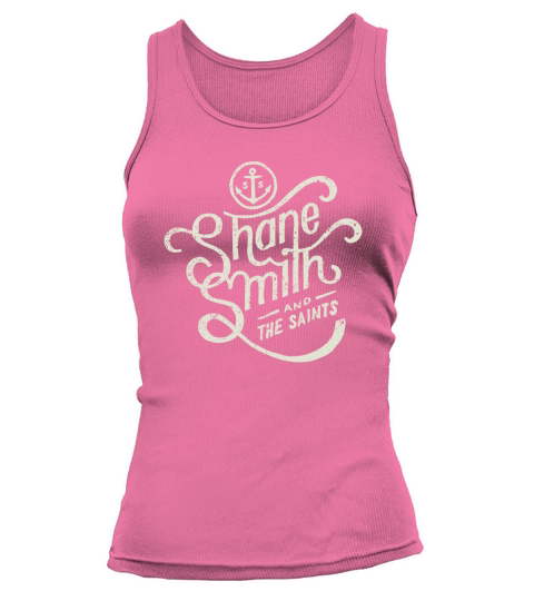 Shane Smith And The Saints Black Cream Crew Tank top Woman