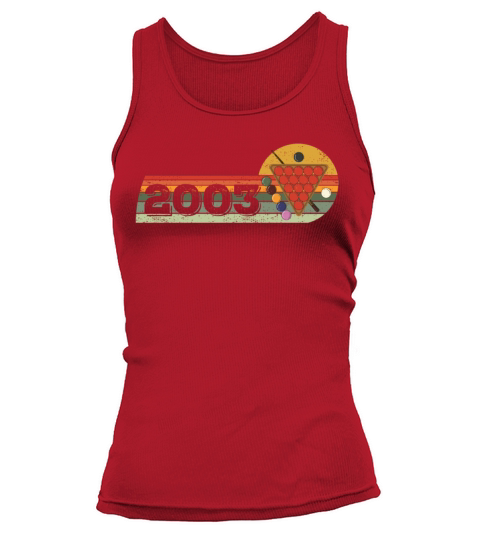 Snooker Snooker-game Vintage born 2003 Birthday Tank top Woman