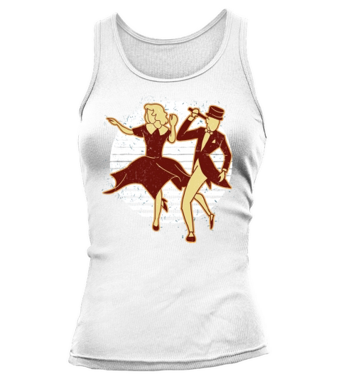 Vintage Dance design 3 Tank top Woman