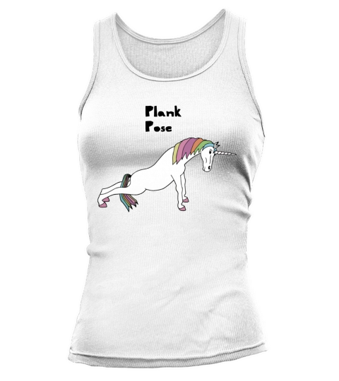 Yoga Unicorn Plank Pose Baby Bodysuits Tank top Woman