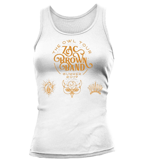 Zac Brown Band Summer 2019 The Owl Tour Tank top Woman