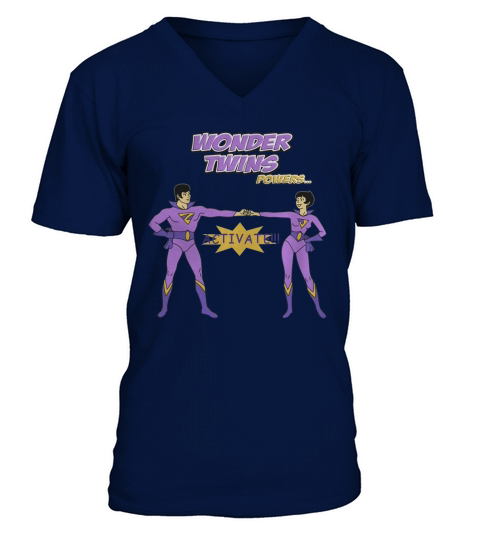16 Wonder Twins Powers Activate Funny T-Shirt V-Neck T-shirt