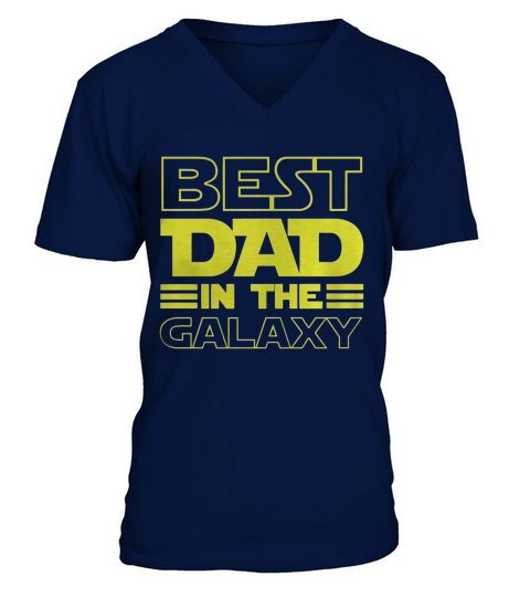 Best-dad-in-the-galaxy V-Neck T-shirt