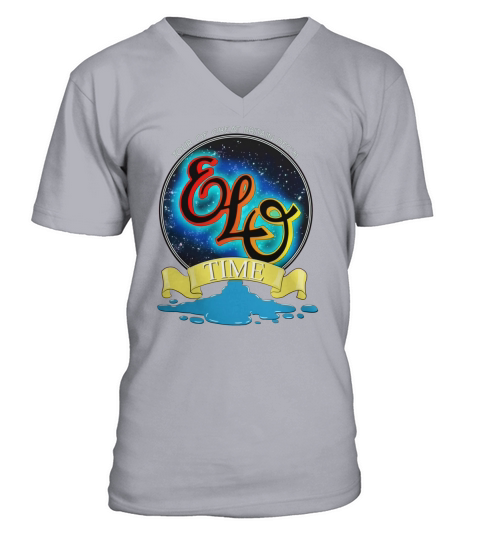ELO Time Tour 1981 TShirt V-Neck T-shirt