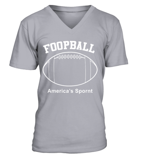 Foopball americas spornt black navy shirt hoodie V-Neck T-shirt