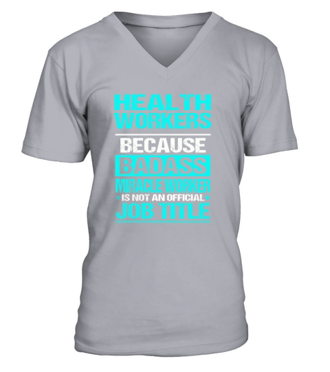 HEALTH WORKERS V-Neck T-shirt
