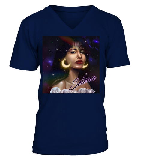 Selena Quintanilla Art V-Neck T-shirt