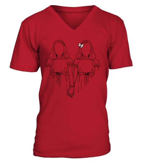 The Shining Twins V-Neck T-shirt