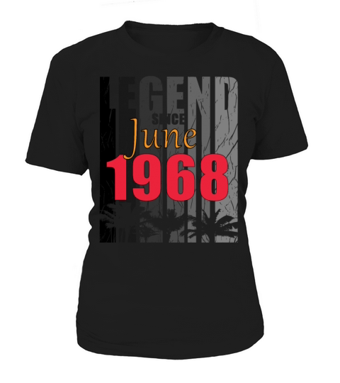 1968 vintage born in June gift Women's T-Shirt