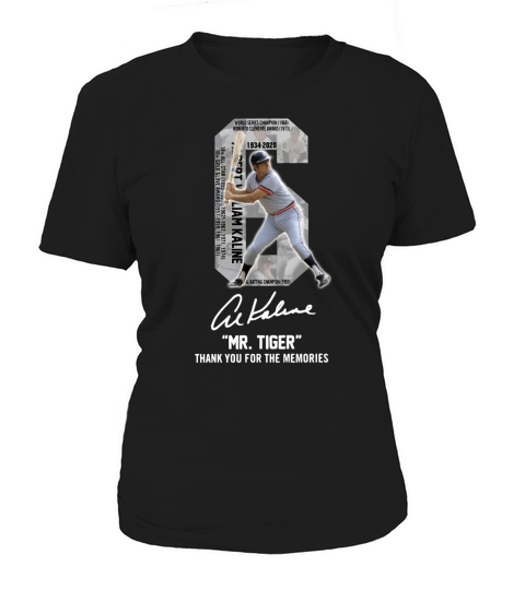 Albert William Kaline Signature Mr Tiger Thank You For The Memories shirt Women's T-Shirt