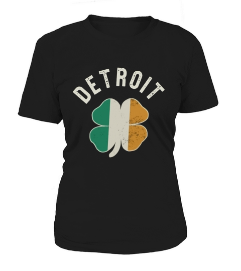 Detroit Shamrock - Irish St Patricks Day Women's T-Shirt