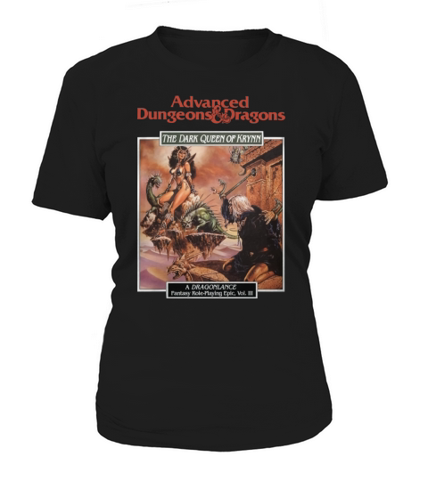 Dungeons n Dragons The Dark Queen of Krynn Women's T-Shirt