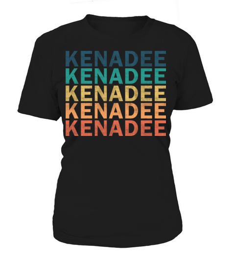 Kenadee Name T Shirt - Kenadee Vintage Retro Name Women's T-Shirt