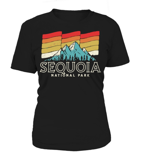 Retro Sequoia National Park Vintage Women's T-Shirt