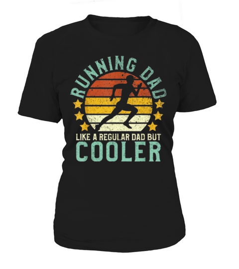 Running Dad Like A Regular Dad But Cooler Vintage shirt Women's T-Shirt