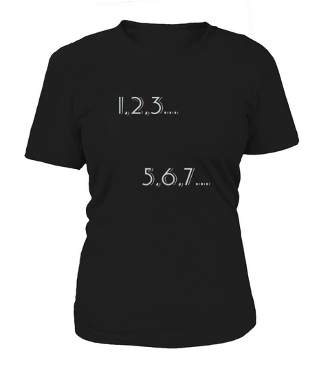 salsa dance count t shirt dr2 Black Women's T-Shirt