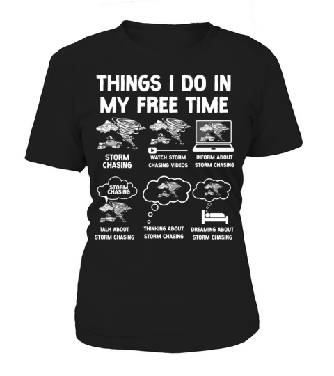 Storm Chaser Hurricane Meteorology Women's T-Shirt