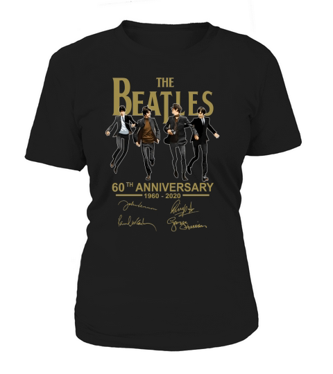 The Beatles 1960 2020 60th anniversary all siganture shirt Women's T-Shirt