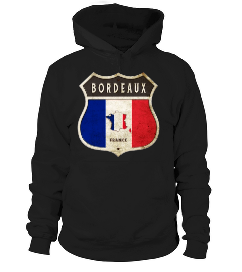 Bordeaux France coat of arms flags design Hoodie Unisex