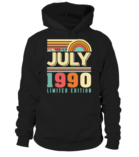 VINTAGE JULY Hoodie Unisex