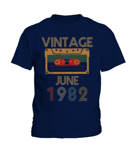 Birthday June 1982 Vintage Kids T-Shirt