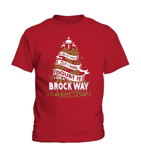 BROCKWAY Name shirt, BROCKWAY Funny Name, BROCKWAY Family Name Gifts T Shirt Kids T-Shirt