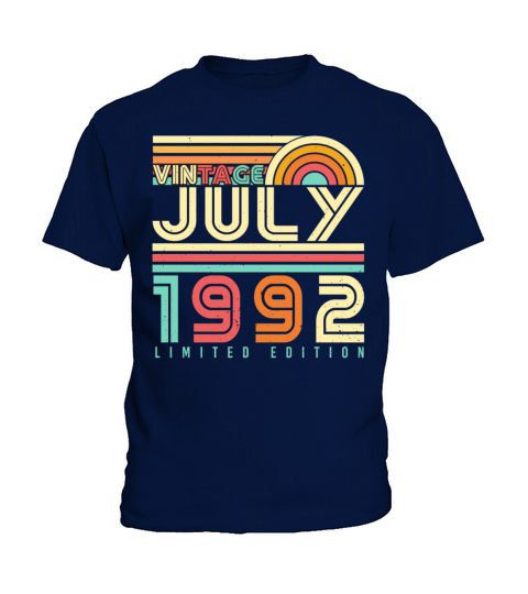 July 1992 30th Birthday Kids T-Shirt
