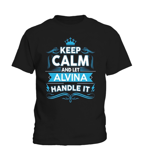 Keep calm ALVINA, ALVINA tshirt Kids T-Shirt
