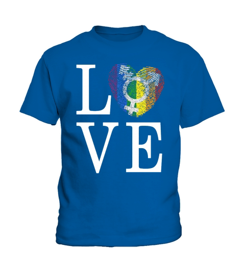 LGBT Pride Shirts Gifts LOVE Heart Rainbow Color T-Shirt Kids T-Shirt