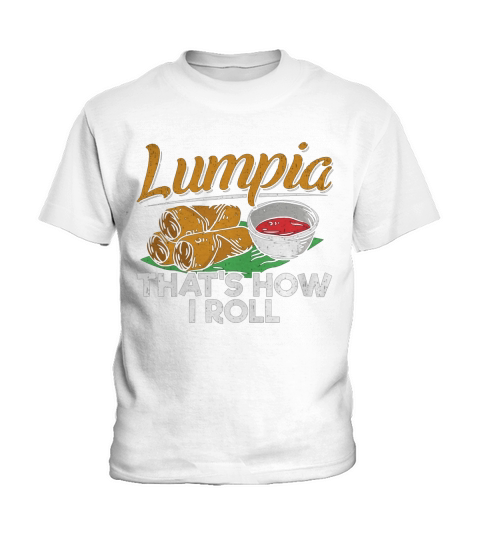 Philippines Filipino Lumpia Spring Roll Christmas Kids T-Shirt