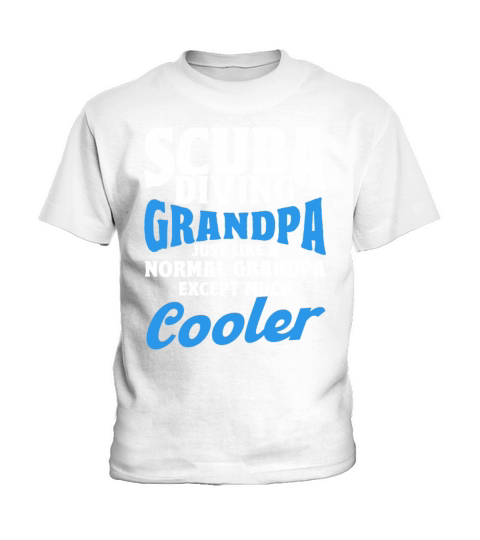 Scuba Diving Gift Underwater Lover Scuba Diver Kids T-Shirt