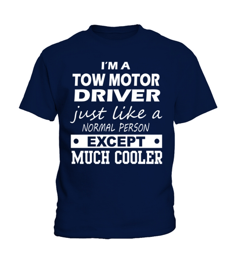 TOW MOTOR DRIVER Cooler Kids T-Shirt