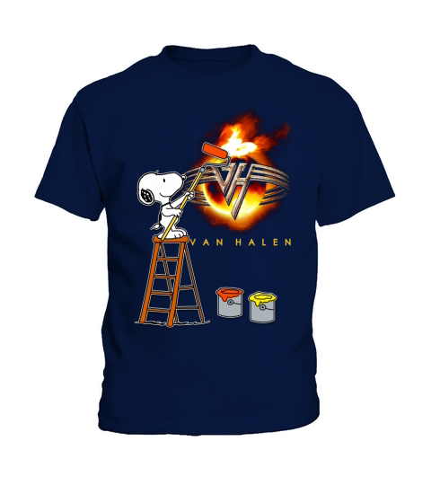 Van Halen Snoopy - Coffee Mug (colored) Kids T-Shirt