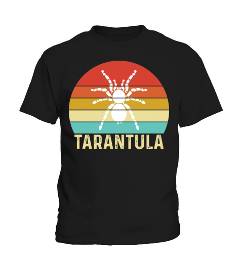 Vintage Tarantula Shirt Sunset Kids T-Shirt