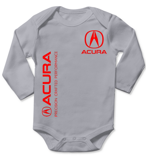 Acura Precision Crafted Performance Long Sleeve Baby One-Piece