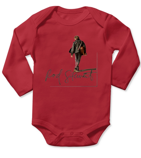 FC Rock and Pop Star Rod Stewart Long Sleeve Baby One-Piece