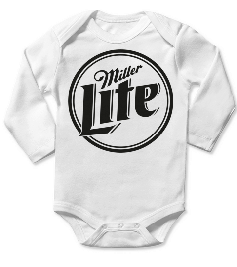 Miller Lite Long Sleeve Baby One-Piece